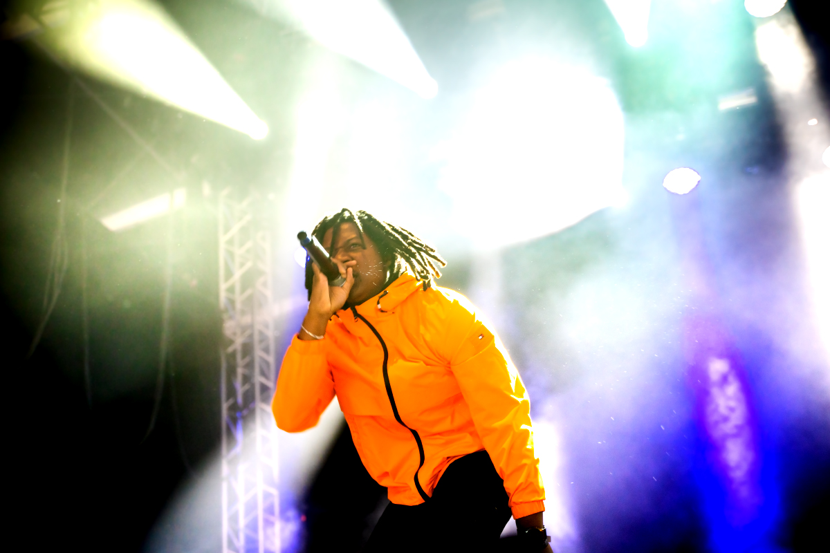Kenny Mason @ Dour Festival 2022, picture 1, photographed by Magali Decamps - FrontView Magazine