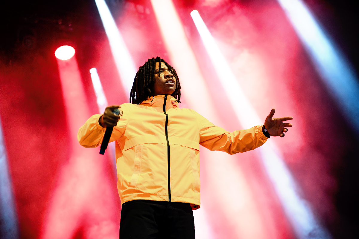 Kenny Mason @ Dour Festival 2022, picture 2, photographed by Magali Decamps - FrontView Magazine