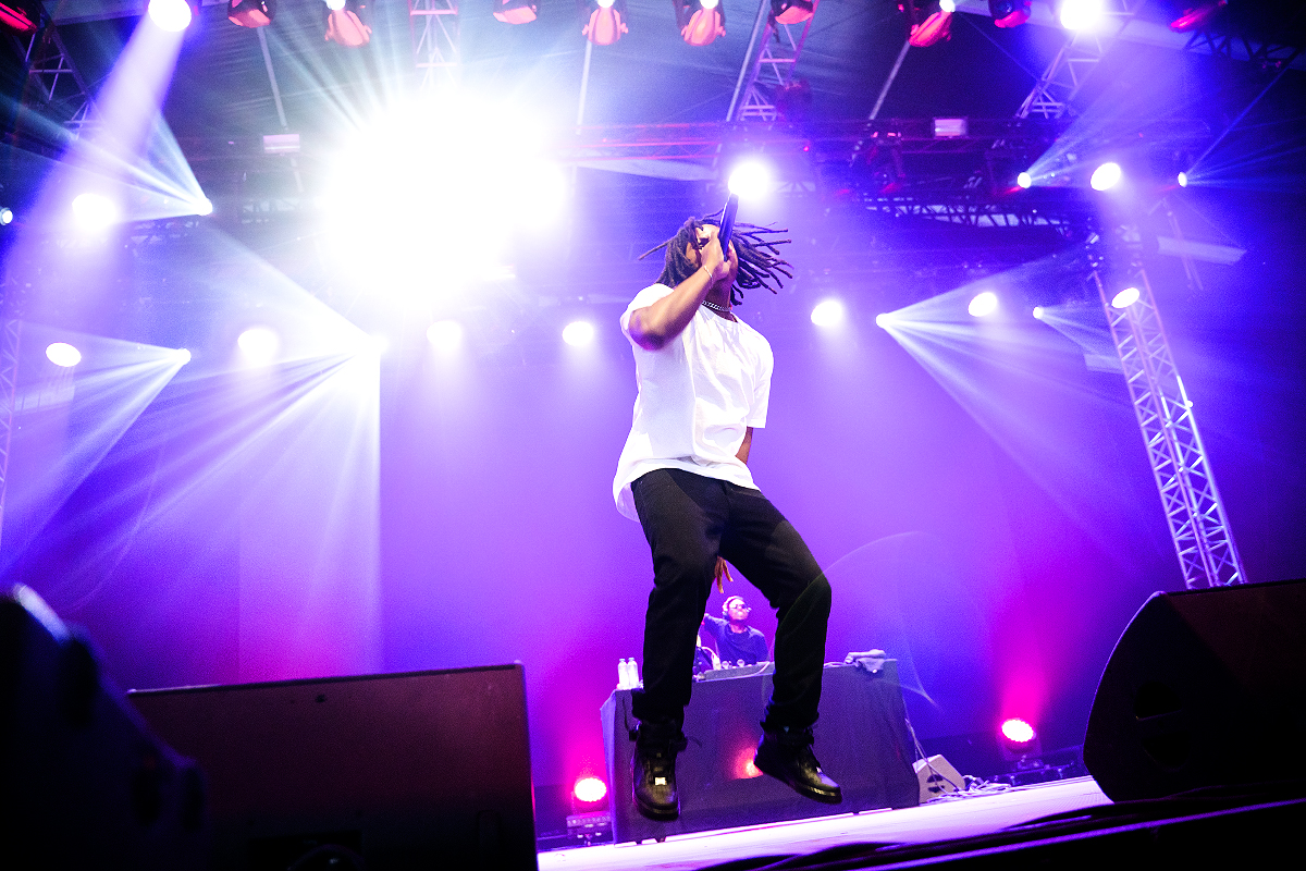 Kenny Mason @ Dour Festival 2022, picture 3, photographed by Magali Decamps - FrontView Magazine