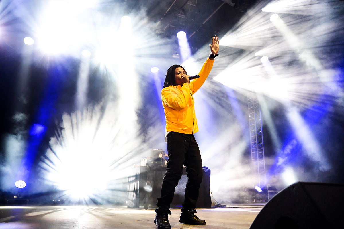 Kenny Mason @ Dour Festival 2022, picture 4, photographed by Magali Decamps - FrontView Magazine