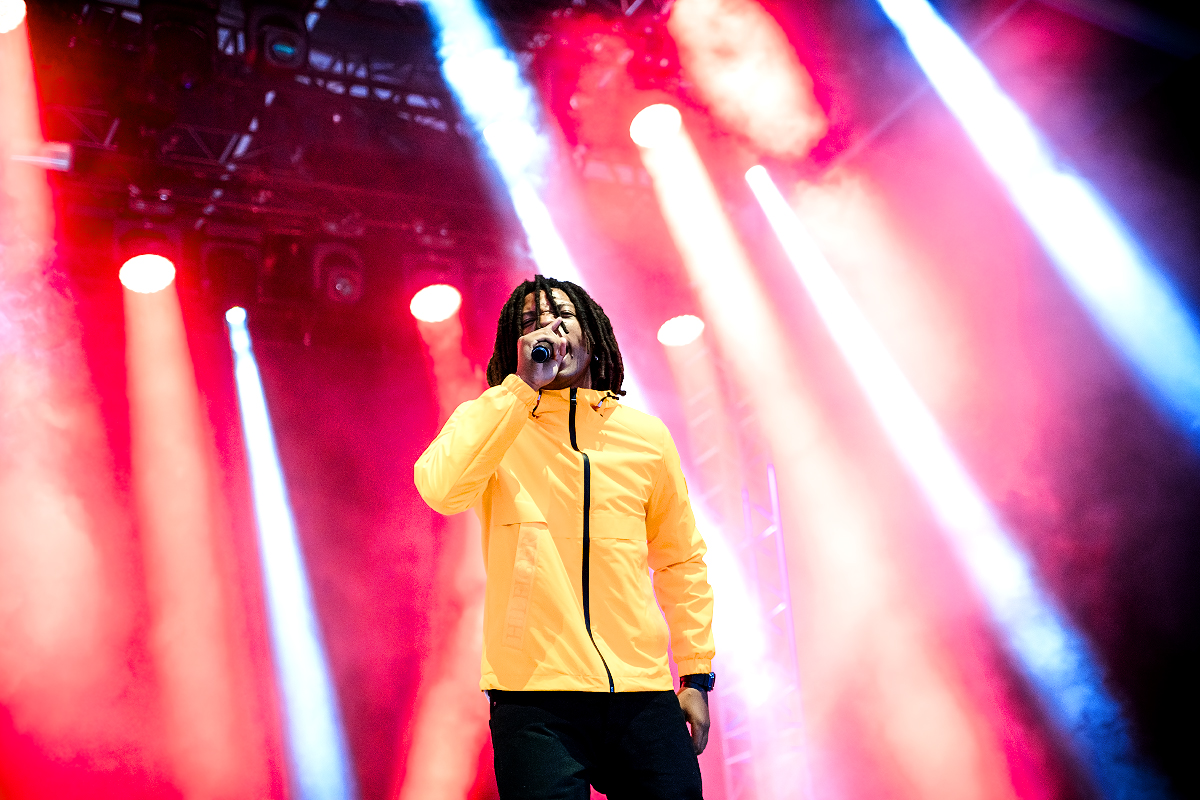 Kenny Mason @ Dour Festival 2022, picture 5, photographed by Magali Decamps - FrontView Magazine