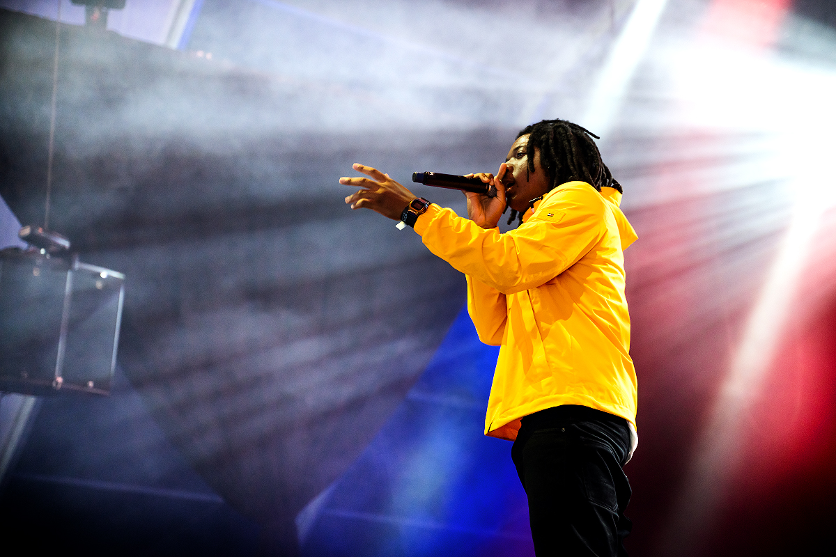 Kenny Mason @ Dour Festival 2022, picture 6, photographed by Magali Decamps - FrontView Magazine