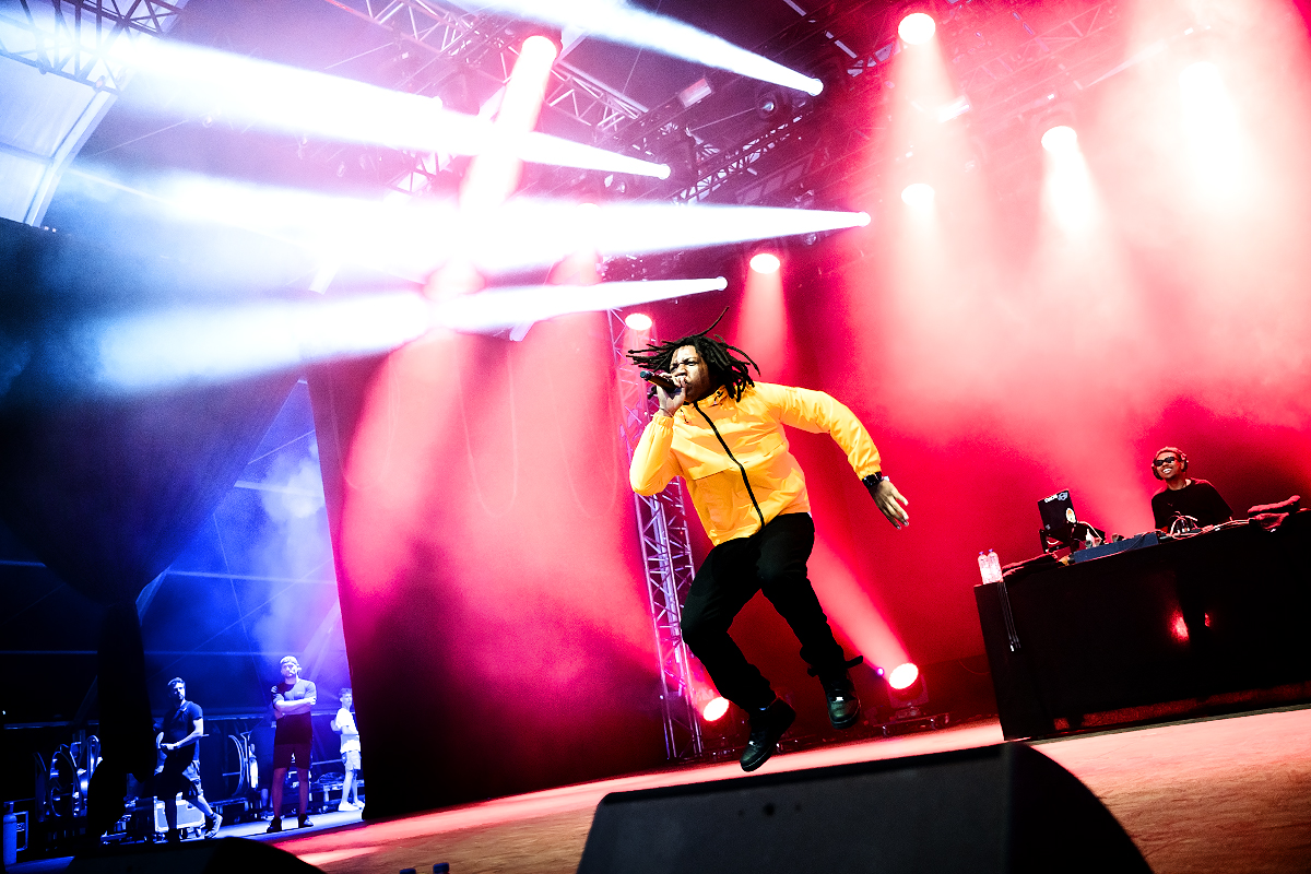 Kenny Mason @ Dour Festival 2022, picture 7, photographed by Magali Decamps - FrontView Magazine
