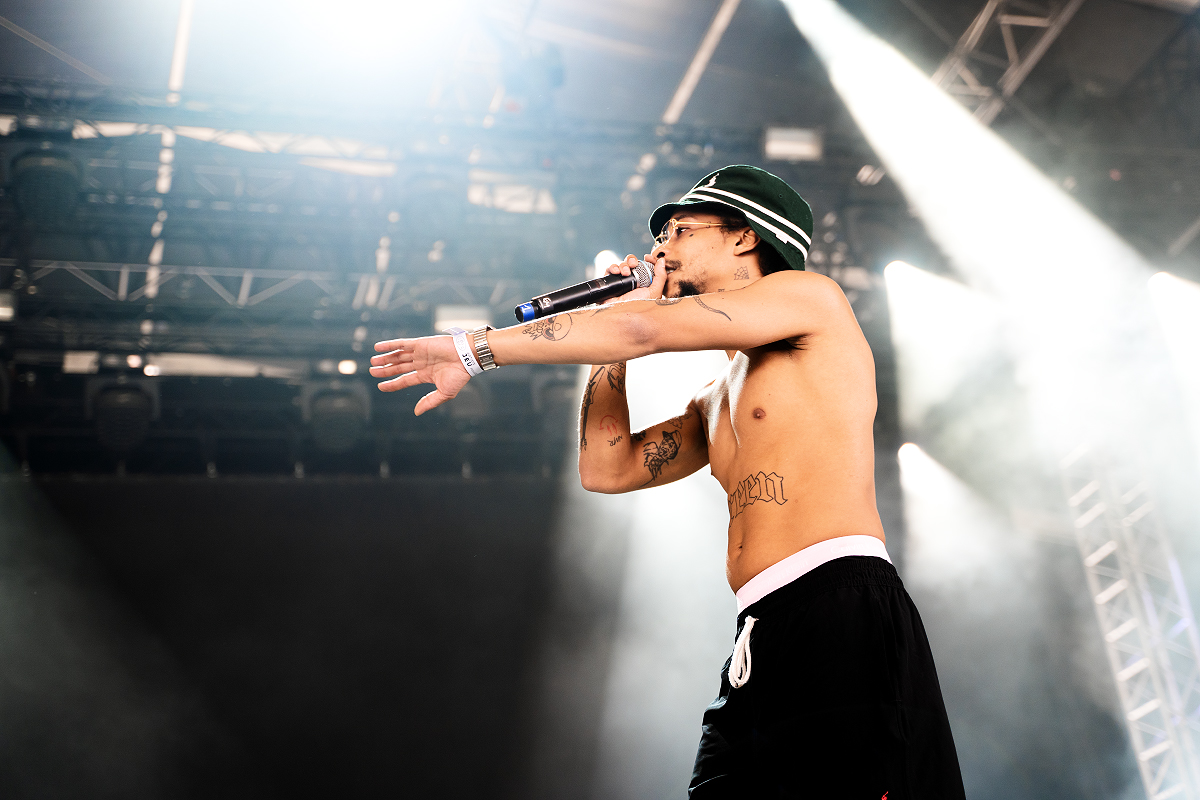 Green Montana @ Dour Festival 2022, picture 1, photographed by Magali Decamps - FrontView Magazine