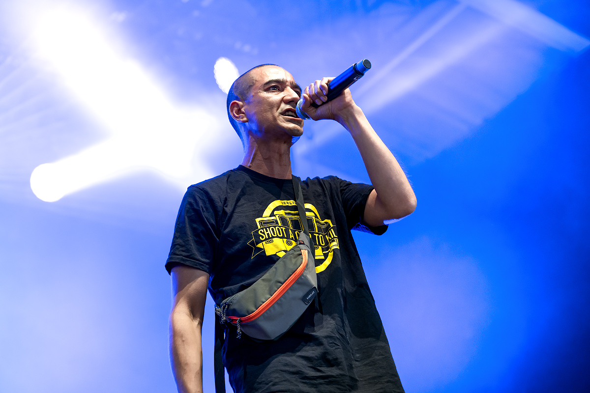 Hugo TSR @ Dour Festival 2022, foto 6, foto's door Magali Decamps - FrontView Magazine
