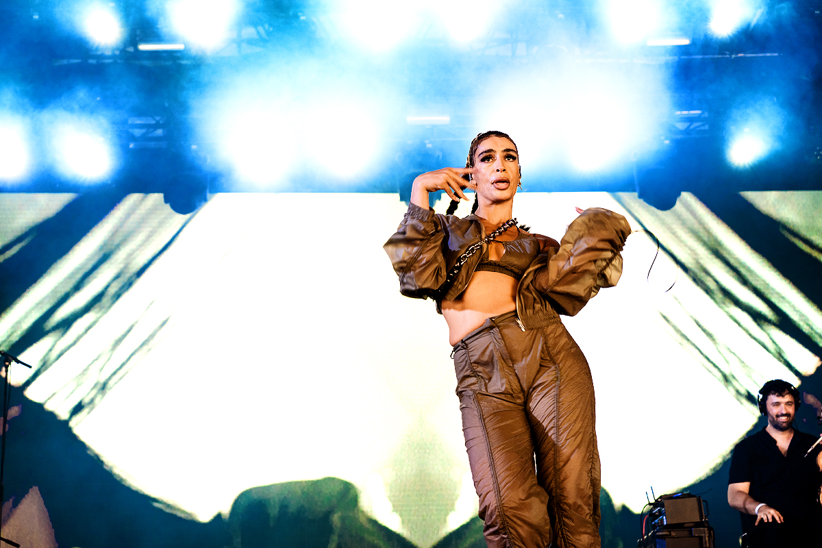 Sevdaliza @ Dour Festival 2022, picture 3, photographed by Magali Decamps - FrontView Magazine