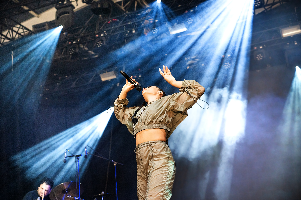 Sevdaliza @ Dour Festival 2022, picture 7, photographed by Magali Decamps - FrontView Magazine