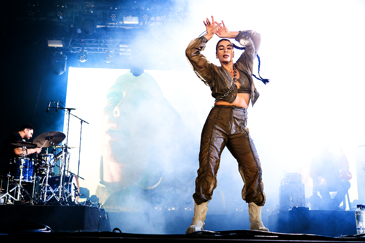 Sevdaliza @ Dour Festival 2022, picture 8, photographed by Magali Decamps - FrontView Magazine