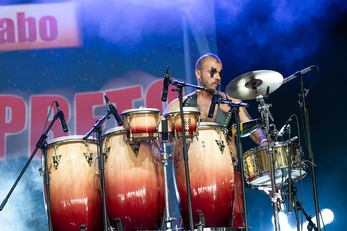 Teto Preto @ Dour Festival 2022, foto 2, foto's door Magali Decamps - FrontView Magazine
