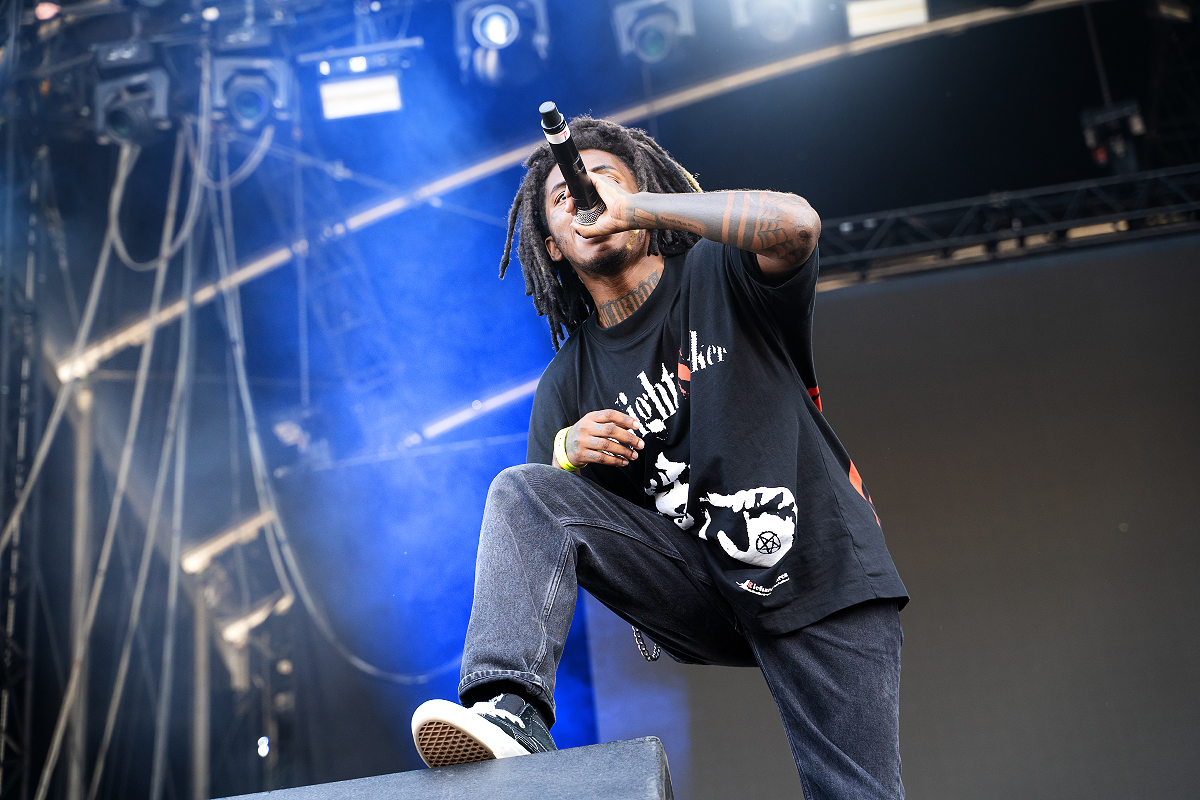 City Morgue @ Dour Festival 2022, picture 2, photographed by Magali Decamps - FrontView Magazine