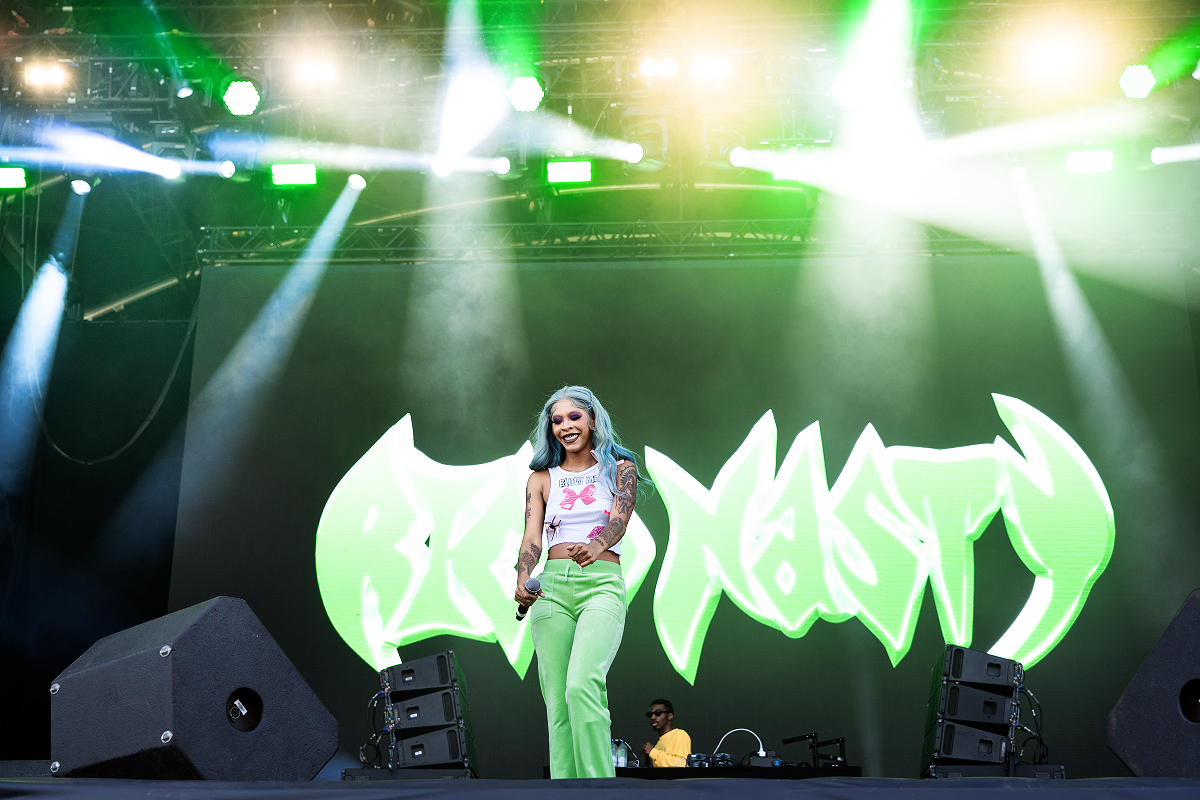 Rico Nasty @ Dour Festival 2022, picture 3, photographed by Magali Decamps - FrontView Magazine