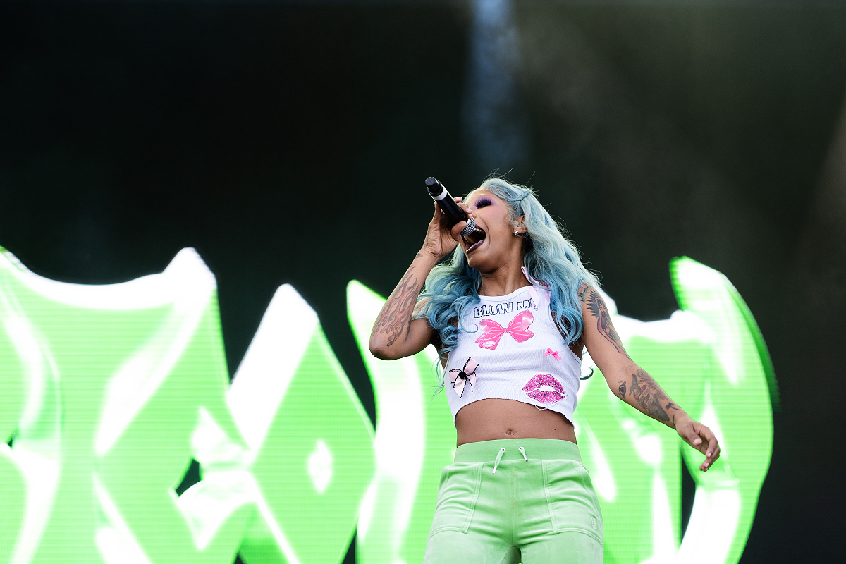 Rico Nasty @ Dour Festival 2022, picture 6, photographed by Magali Decamps - FrontView Magazine
