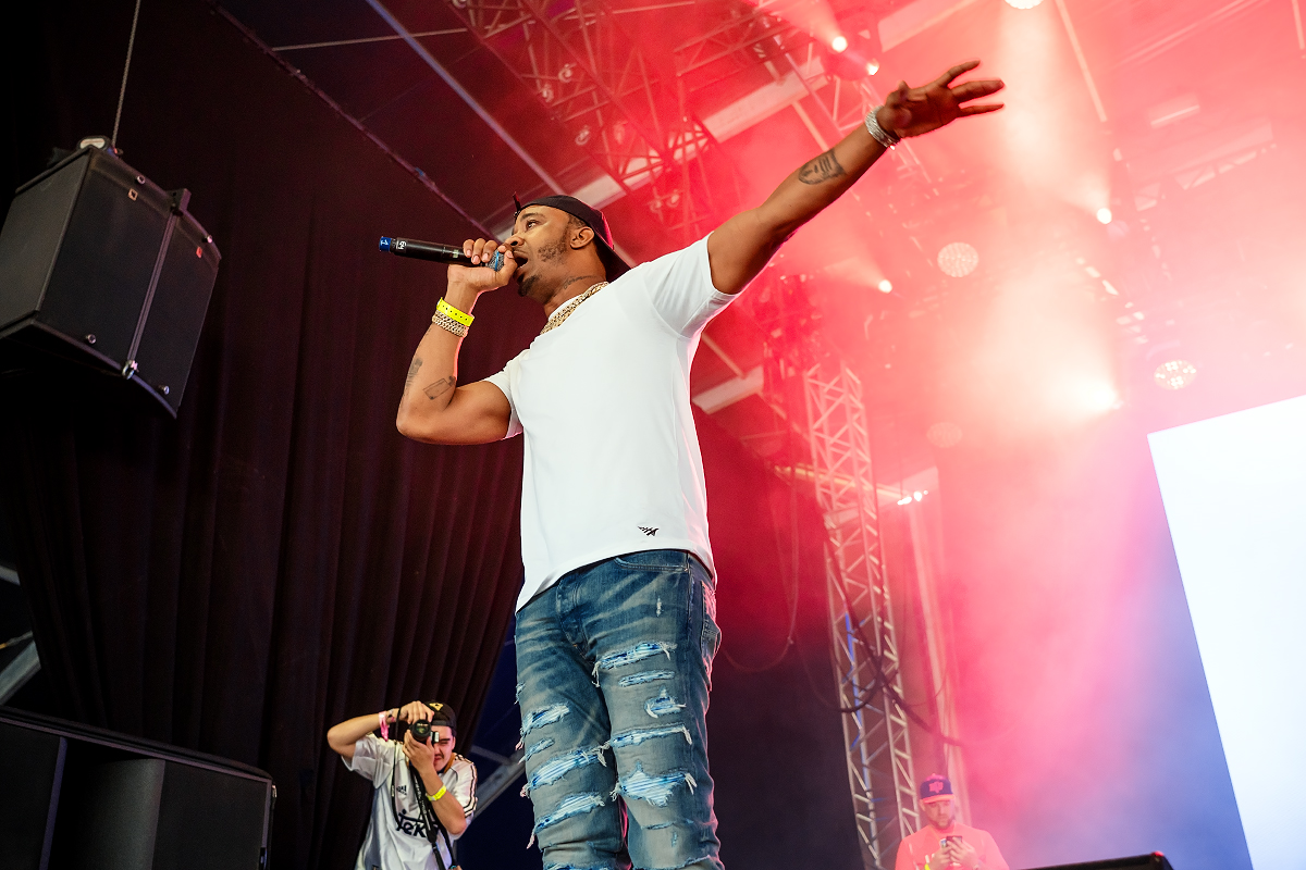 Benny The Butcher @ Dour Festival 2022, picture 1, photographed by Magali Decamps - FrontView Magazine