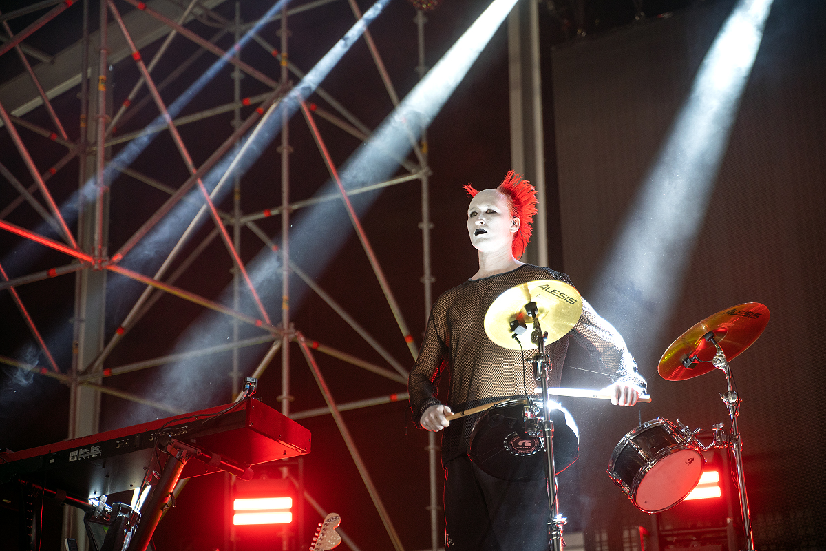 Ic3peak @ Dour Festival 2022, picture 1, photographed by Magali Decamps - FrontView Magazine