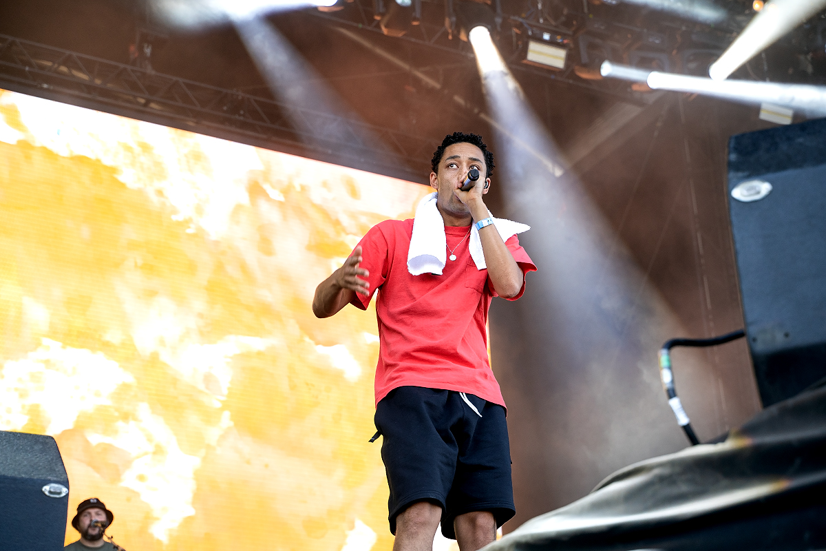 Loyle Carner @ Dour Festival 2022, picture 8, photographed by Magali Decamps - FrontView Magazine