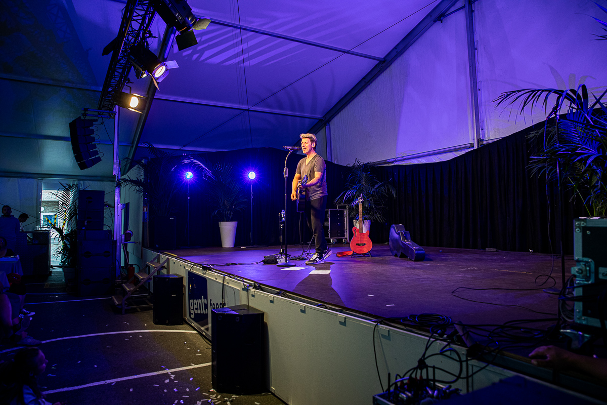 Gene Thomas @ Sint-Bavo Humaniora - Gentse Feesten, foto 23, foto's door Dimitri Vanlommel - FrontView Magazine