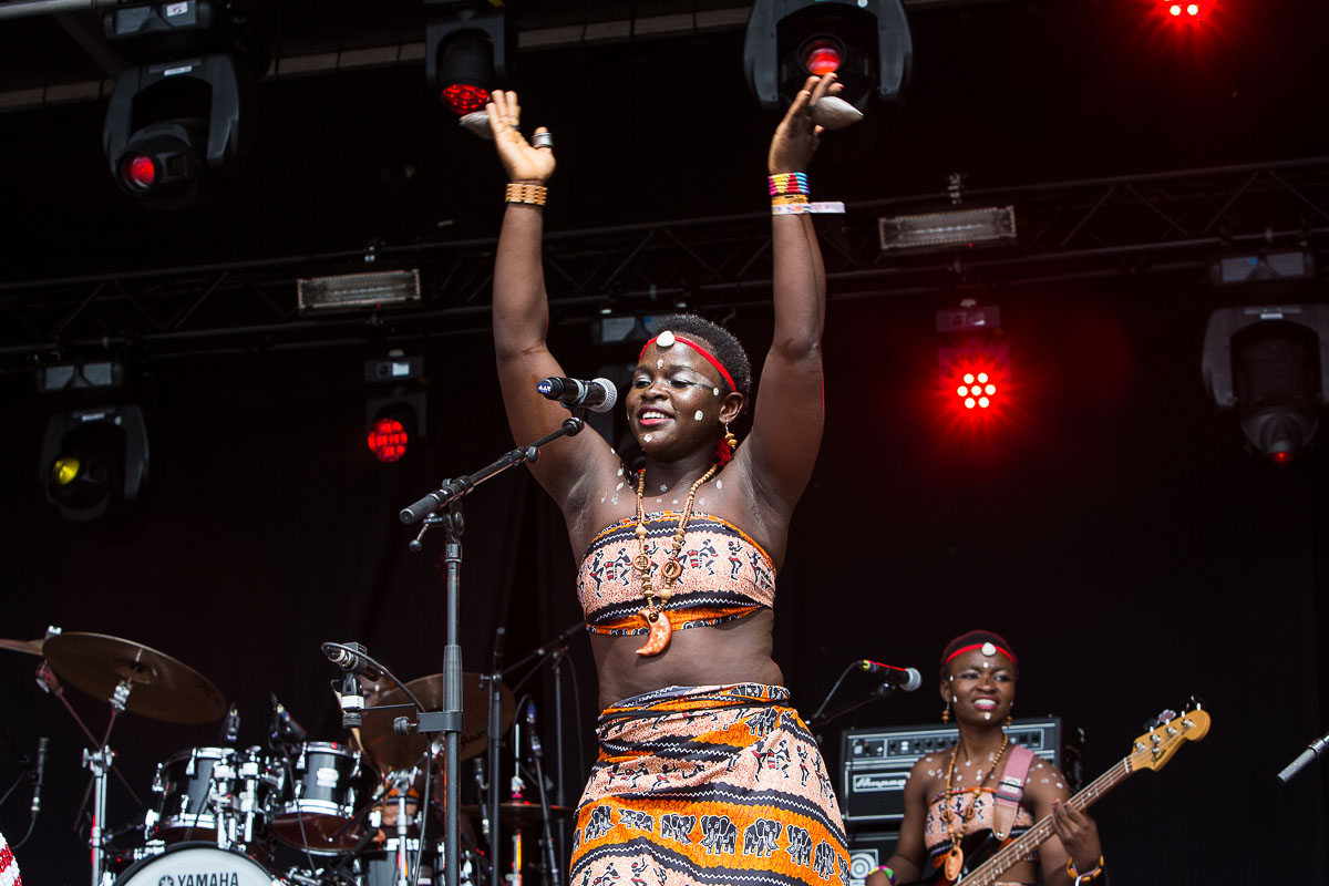 Star Feminine Band @ Sfinks Mixed 2022, picture 3, photographed by Marc Verdonck - FrontView Magazine