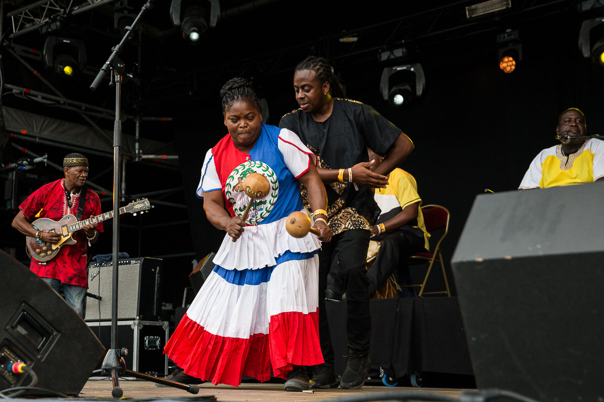 The Garifuna Collective @ Sfinks Mixed 2022, foto 6, foto's door Marc Verdonck - FrontView Magazine