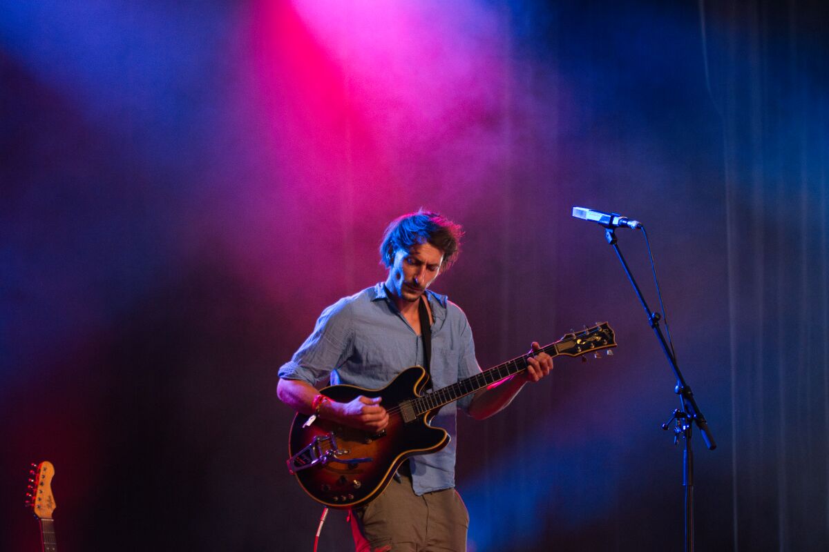 Dries Bongaerts @ Dranouter Festival zaterdag, picture 1, photographed by Luc Klinckaert - FrontView Magazine