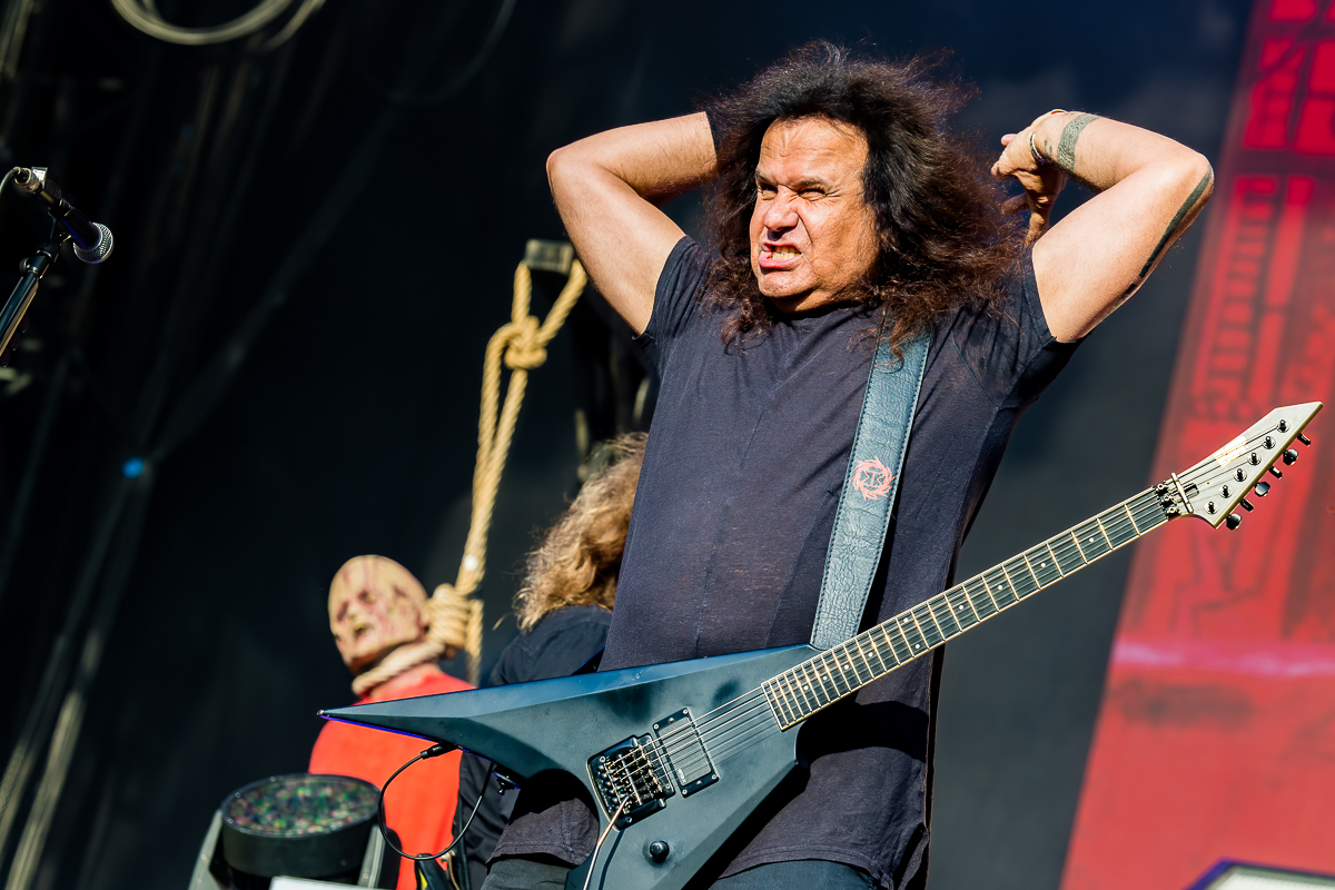 Kreator @ Lokerse Feesten, picture 6, photographed by Dorien Goetschalckx - FrontView Magazine