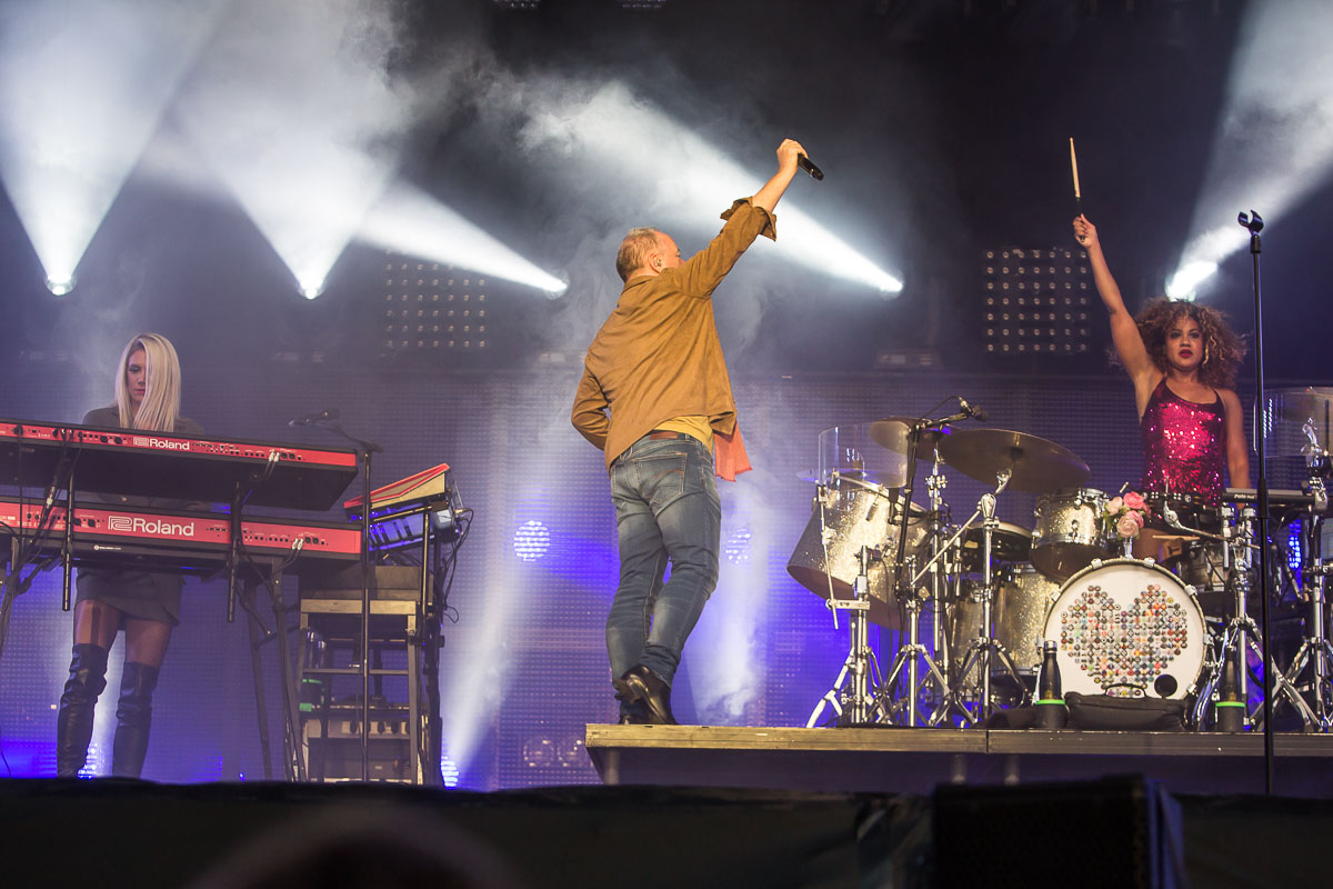 Simple Minds @ Nostalgie Beach Festival 2022, picture 16, photographed by Marc Verdonck - FrontView Magazine
