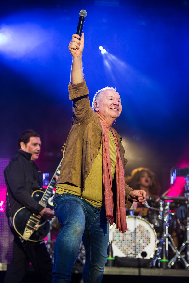 Simple Minds @ Nostalgie Beach Festival 2022, picture 19, photographed by Marc Verdonck - FrontView Magazine
