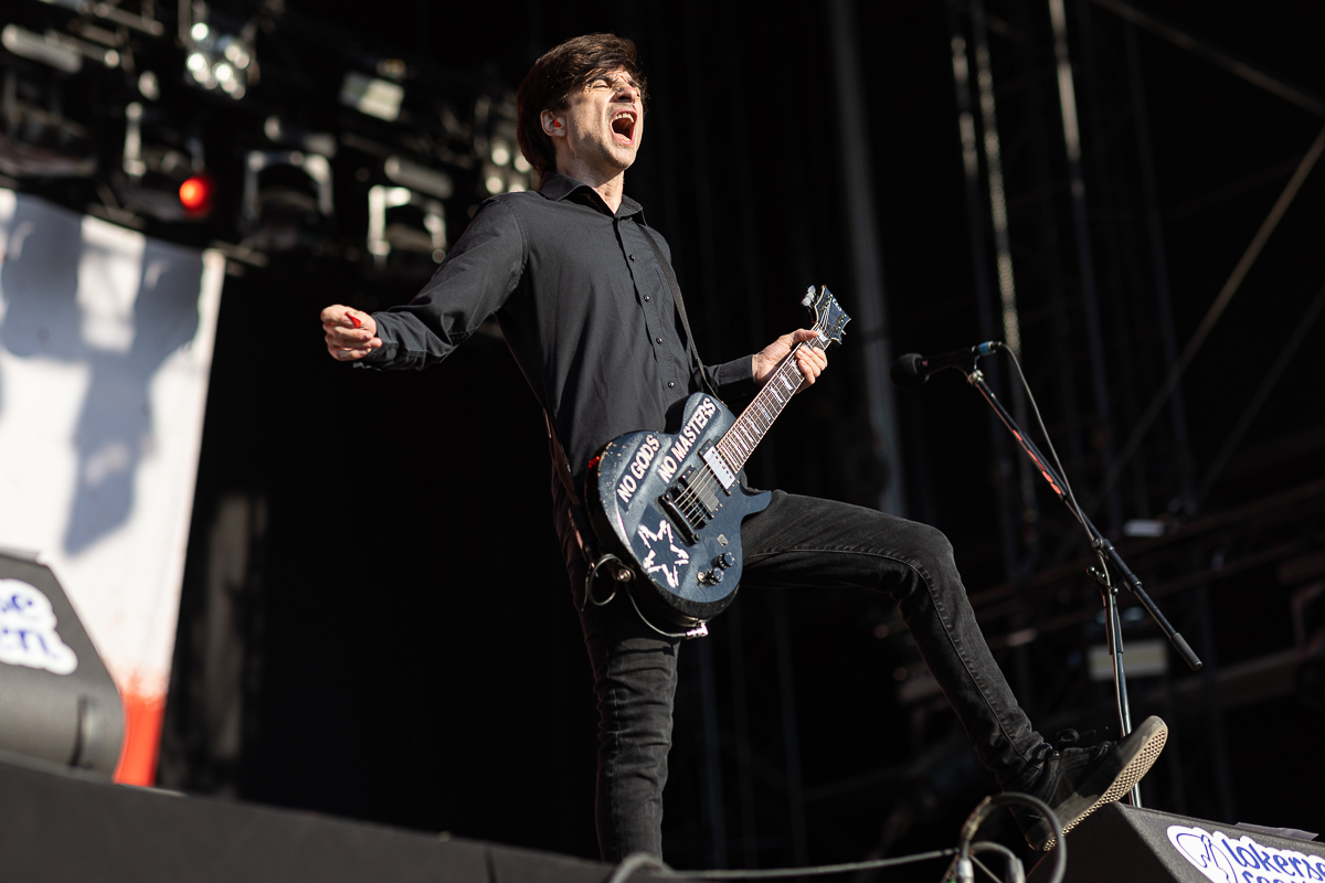 Anti-Flag @ Lokerse Feesten 2022, picture 2, photographed by David Johnson - FrontView Magazine