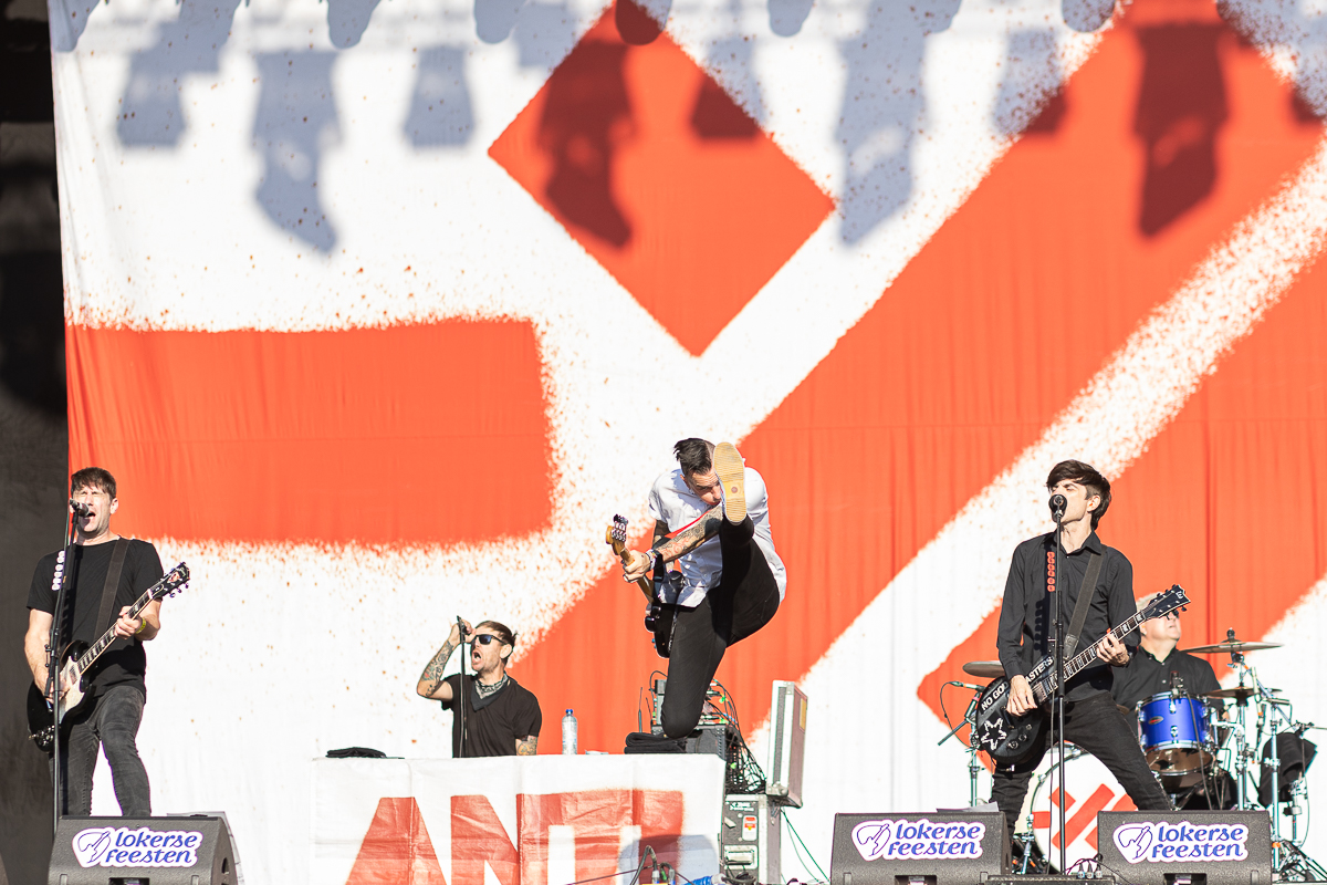 Anti-Flag @ Lokerse Feesten 2022, picture 5, photographed by David Johnson - FrontView Magazine
