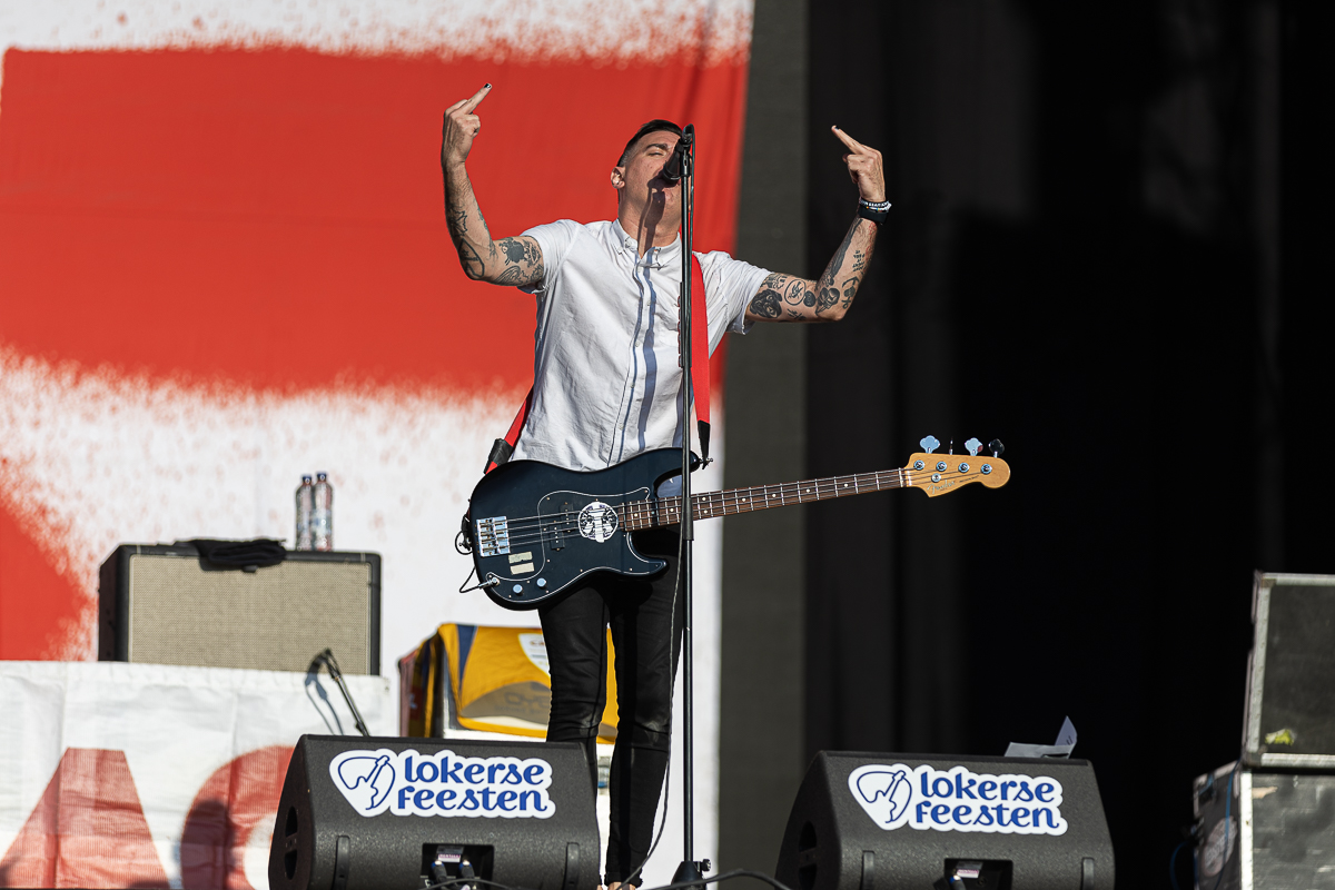 Anti-Flag @ Lokerse Feesten 2022, picture 6, photographed by David Johnson - FrontView Magazine