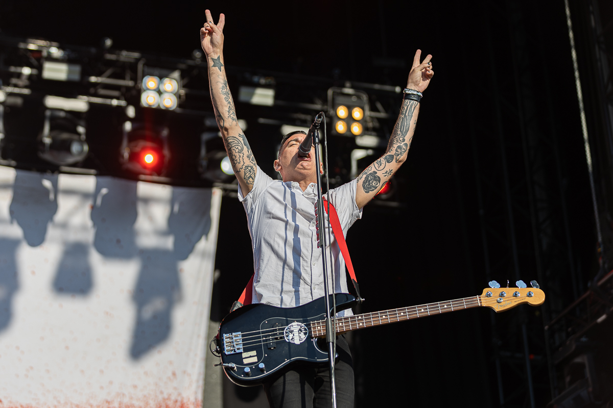 Anti-Flag @ Lokerse Feesten 2022, picture 18, photographed by David Johnson - FrontView Magazine
