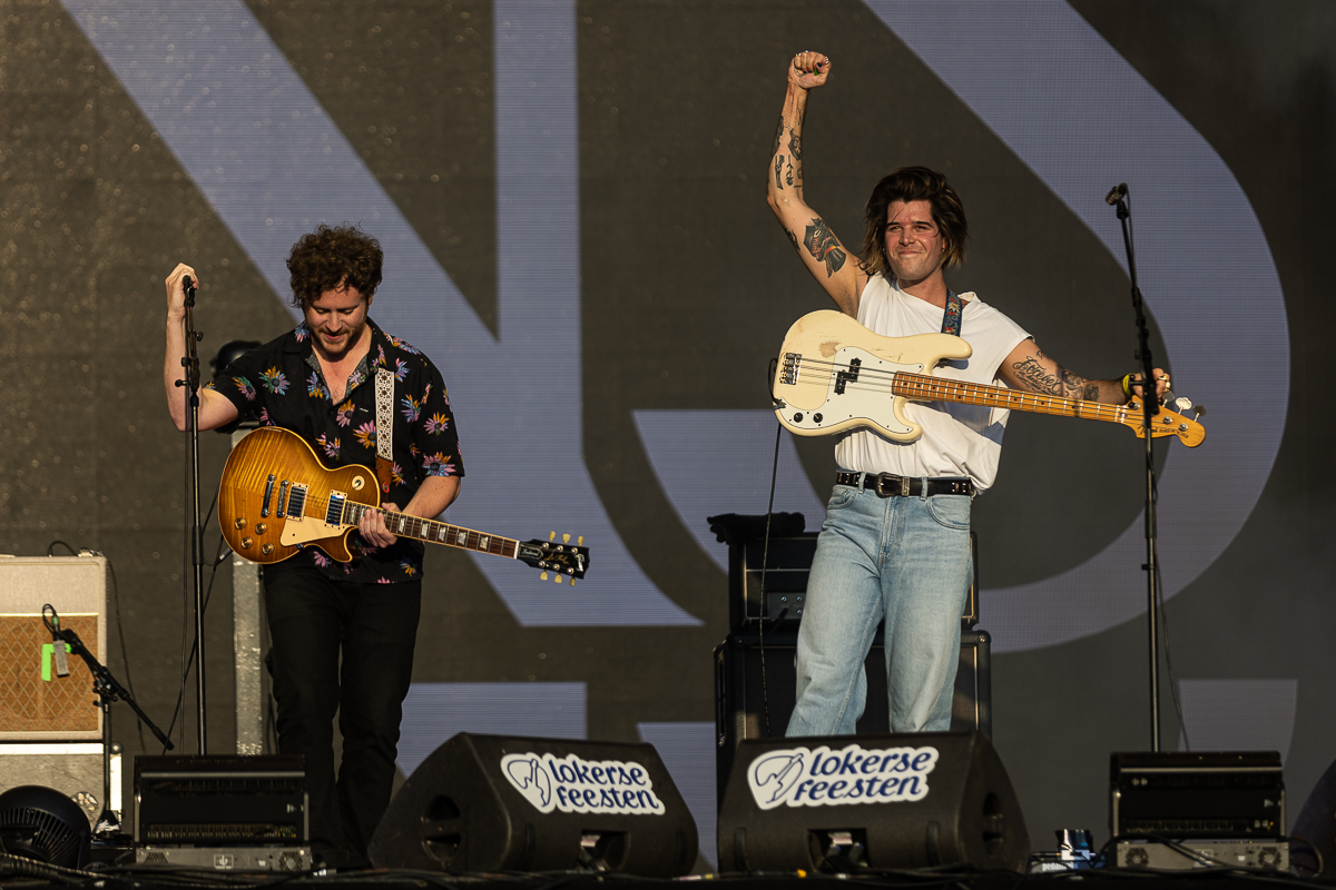 SONS @ Lokerse Feesten 2022, picture 4, photographed by David Johnson - FrontView Magazine