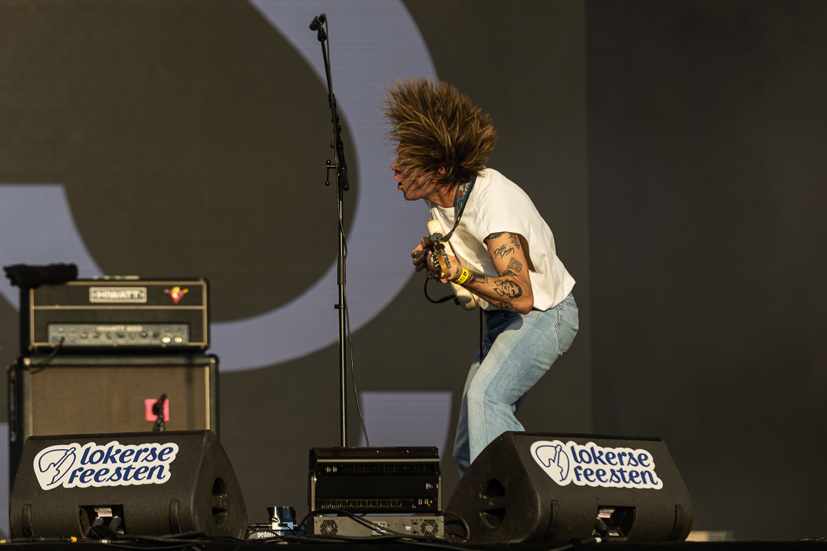 SONS @ Lokerse Feesten 2022, picture 5, photographed by David Johnson - FrontView Magazine