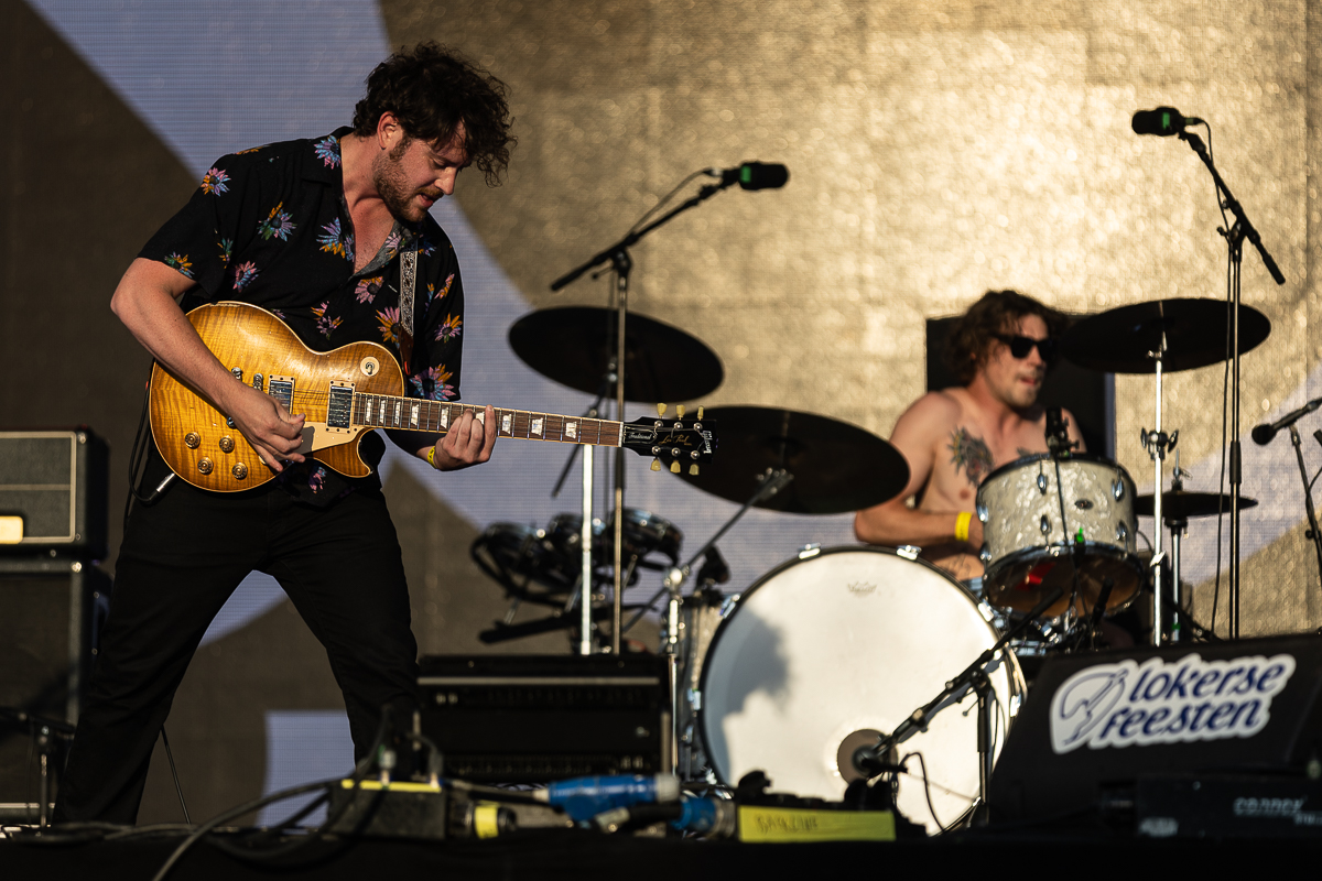 SONS @ Lokerse Feesten 2022, picture 12, photographed by David Johnson - FrontView Magazine