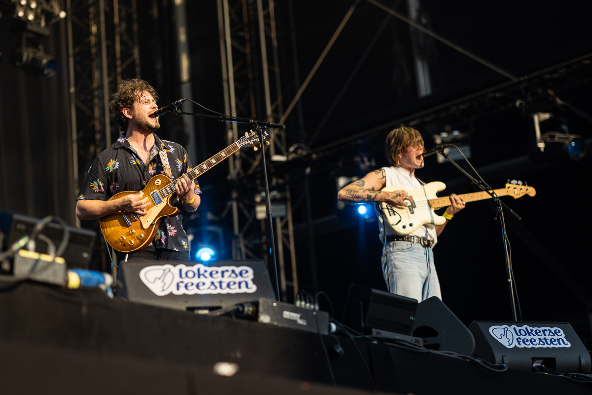 SONS @ Lokerse Feesten 2022, picture 21, photographed by David Johnson - FrontView Magazine