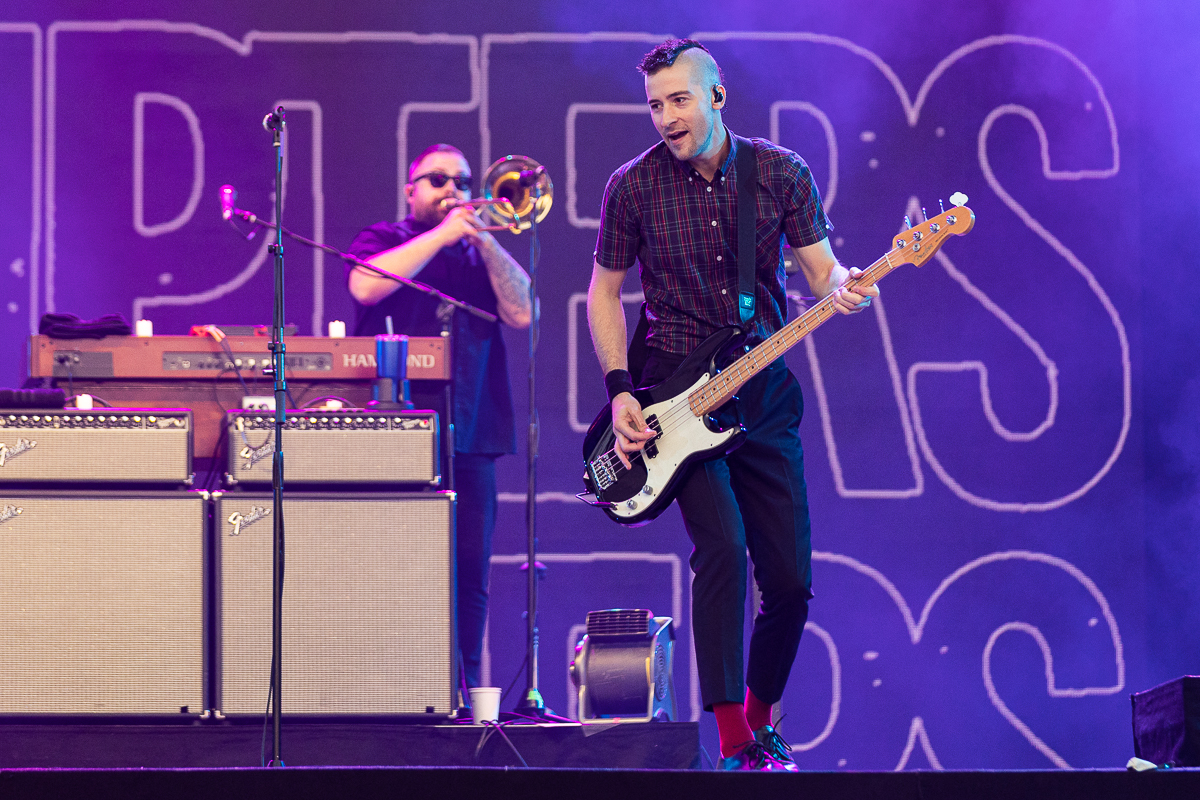 The Interrupters @ Lokerse Feesten 2022, picture 2, photographed by David Johnson - FrontView Magazine