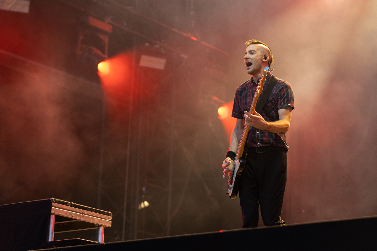 The Interrupters @ Lokerse Feesten 2022, picture 10, photographed by David Johnson - FrontView Magazine
