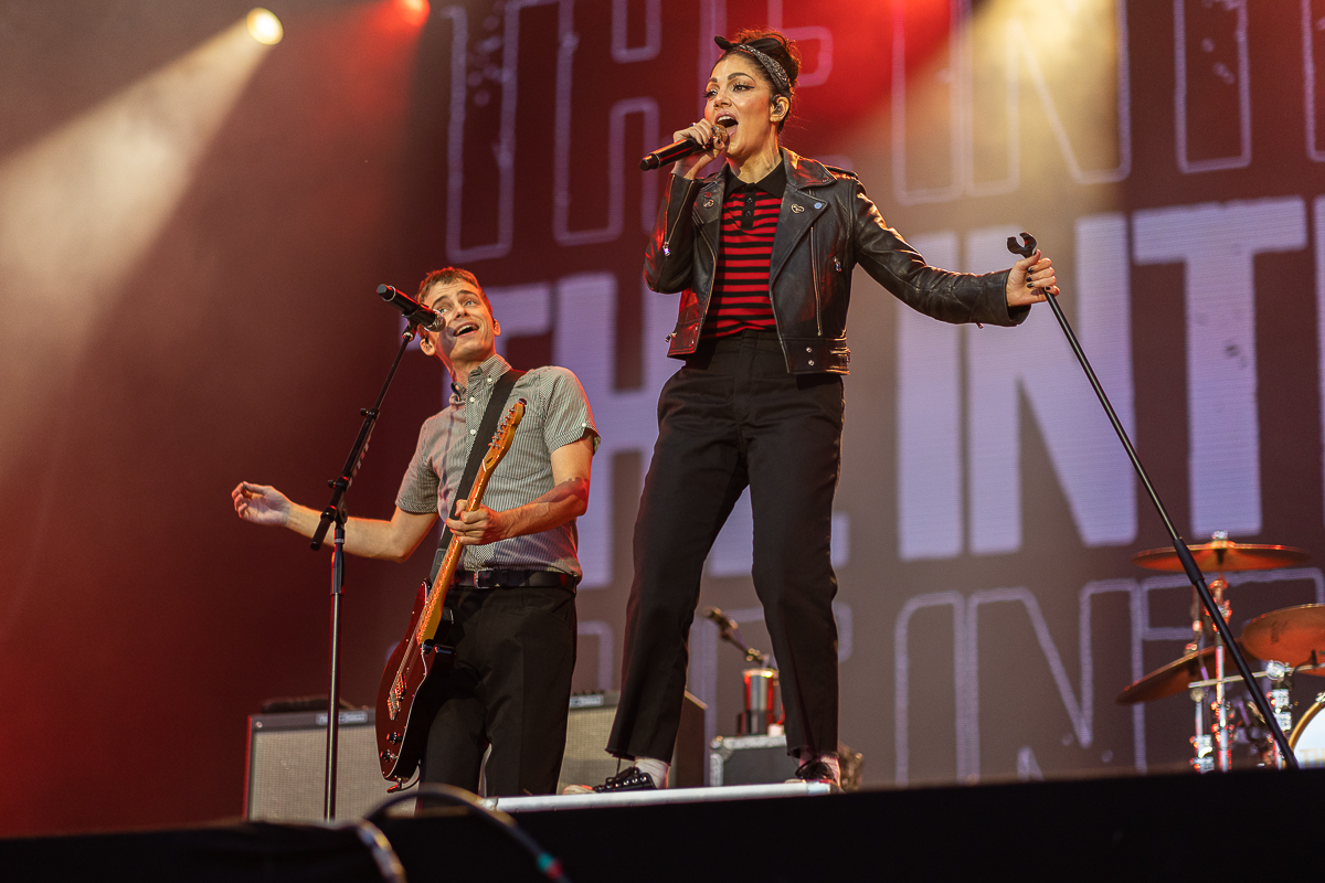 The Interrupters @ Lokerse Feesten 2022, picture 22, photographed by David Johnson - FrontView Magazine
