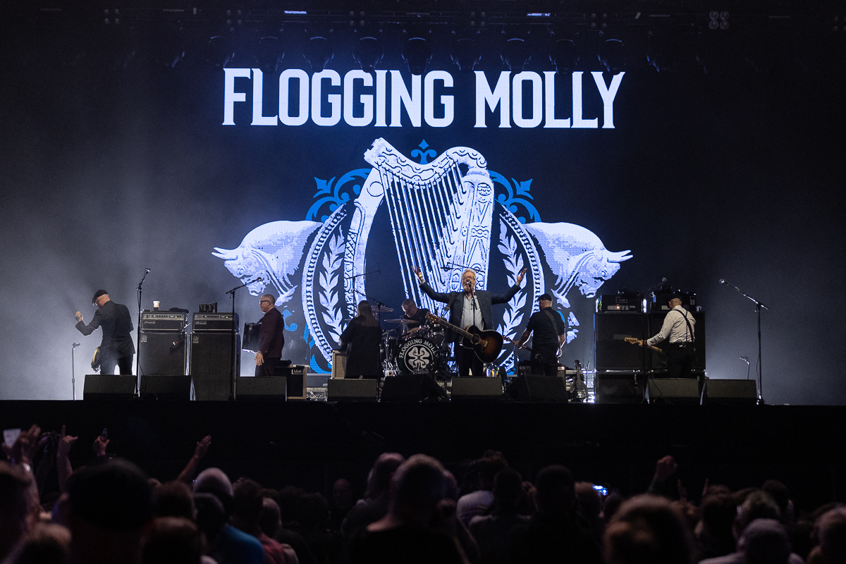 Flogging Molly @ Lokerse Feesten 2022, picture 1, photographed by David Johnson - FrontView Magazine