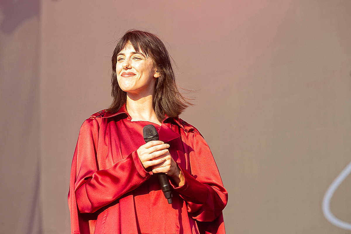 Sylvie Kreusch @ Lokerse Feesten, picture 22, photographed by Edwin Houdevelt - FrontView Magazine