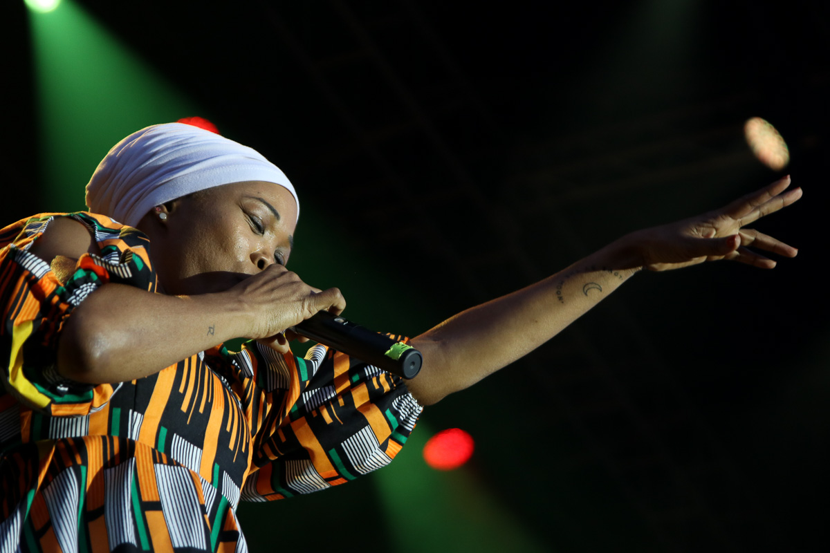 Queen Ifrica @ Reggae Sundance, picture 10, photographed by Bianca van Barneveld - FrontView Magazine
