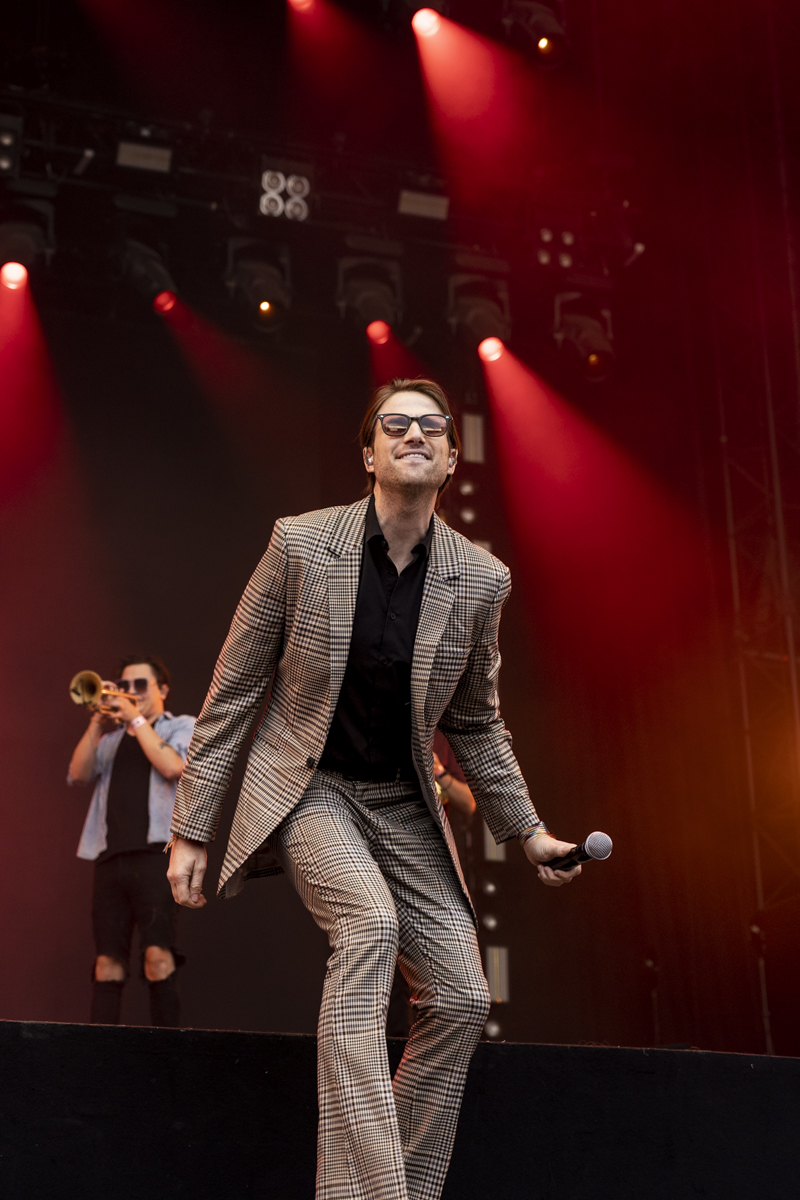 Saint Motel @ Lokerse Feesten 2022, picture 5, photographed by Claudia Guldentops - FrontView Magazine