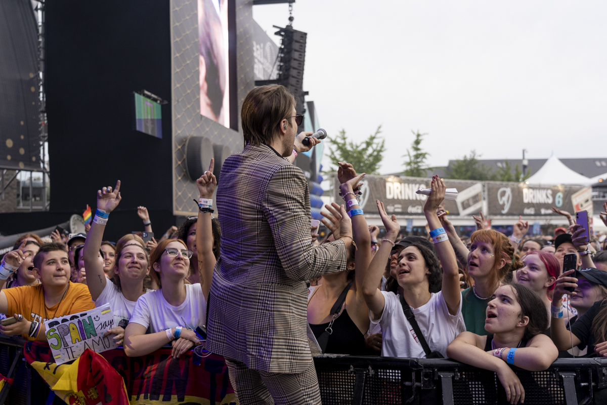 Saint Motel @ Lokerse Feesten 2022, picture 13, photographed by Claudia Guldentops - FrontView Magazine