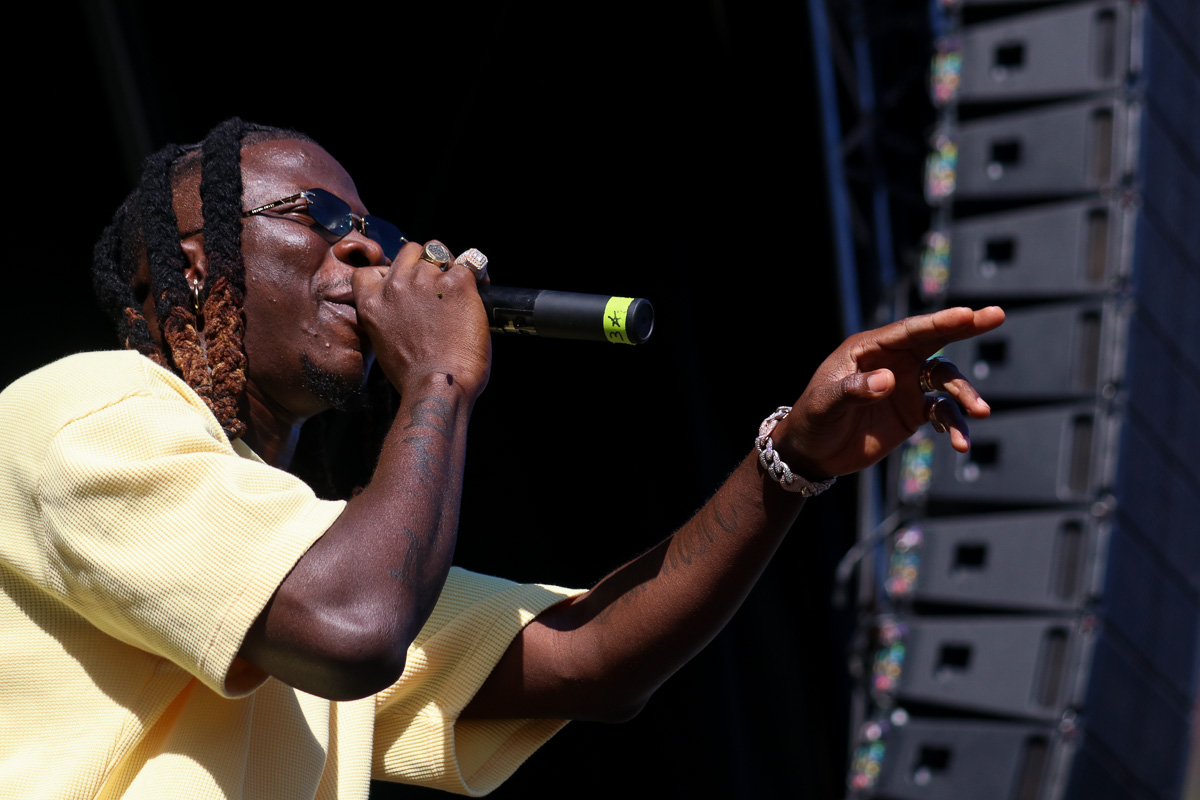 Stonebwoy @ Reggae Sundance, picture 1, photographed by Bianca van Barneveld - FrontView Magazine