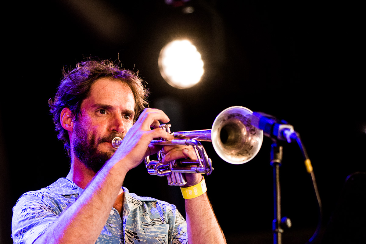 Bert Joris ft. Sam Joris Octet @ Jazz Middelheim, picture 3, photographed by Ann Carpentier - FrontView Magazine