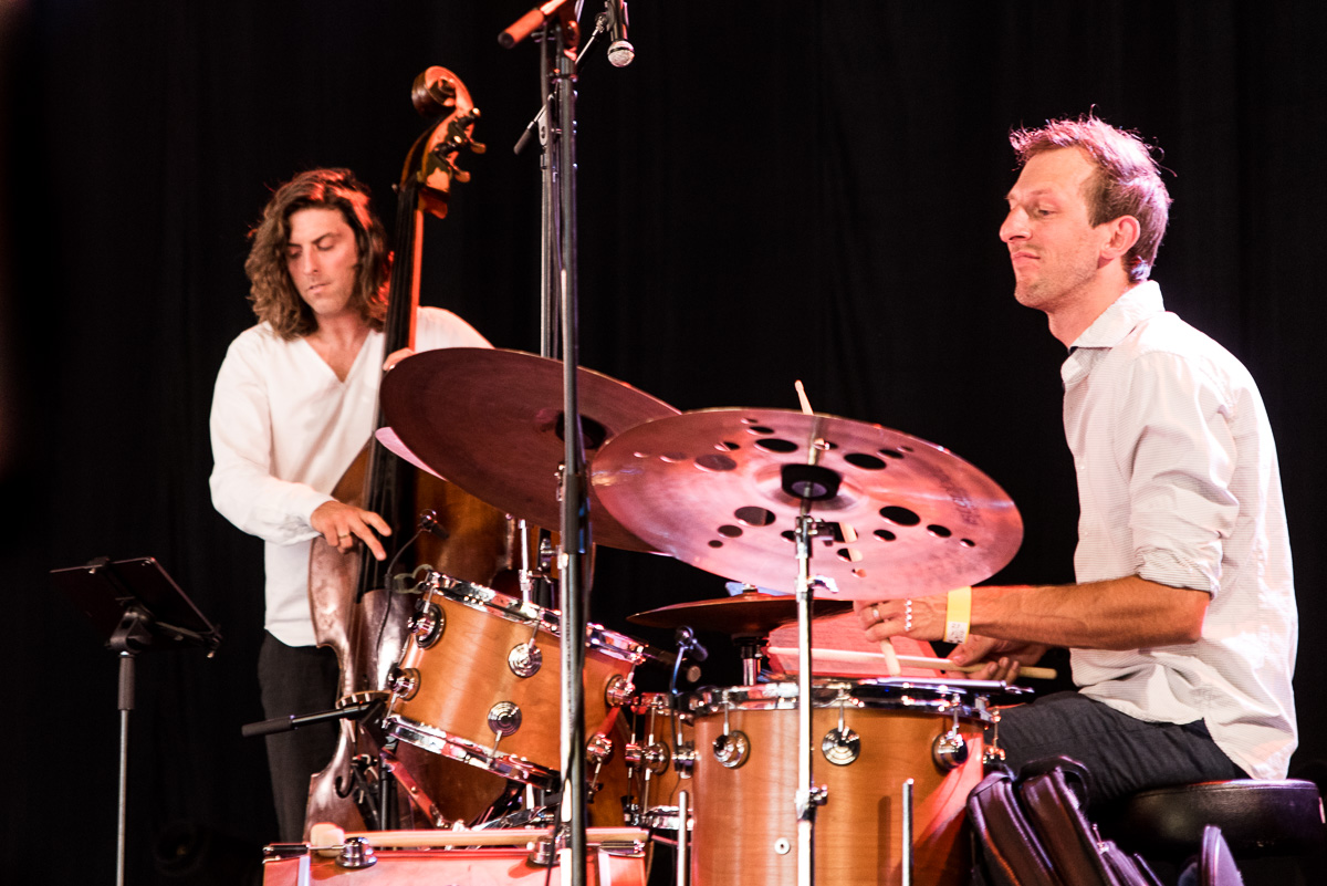 Bert Joris ft. Sam Joris Octet @ Jazz Middelheim, picture 4, photographed by Ann Carpentier - FrontView Magazine