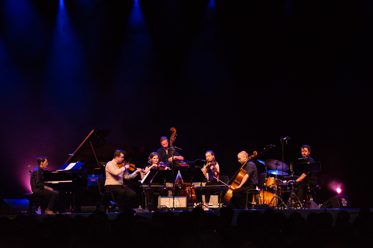 Fred Hersch Trio & Desguin String Quartet @ Jazz Middelheim, picture 3, photographed by Ann Carpentier - FrontView Magazine