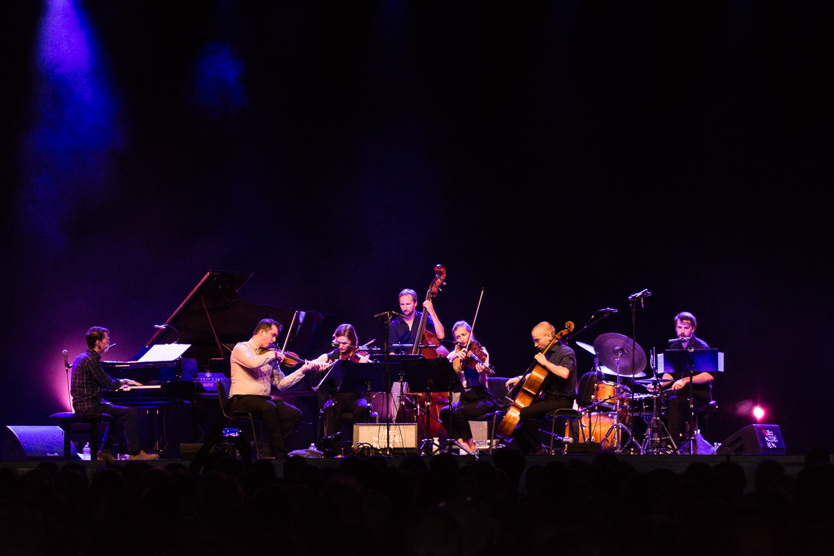Fred Hersch Trio & Desguin String Quartet @ Jazz Middelheim, picture 9, photographed by Ann Carpentier - FrontView Magazine