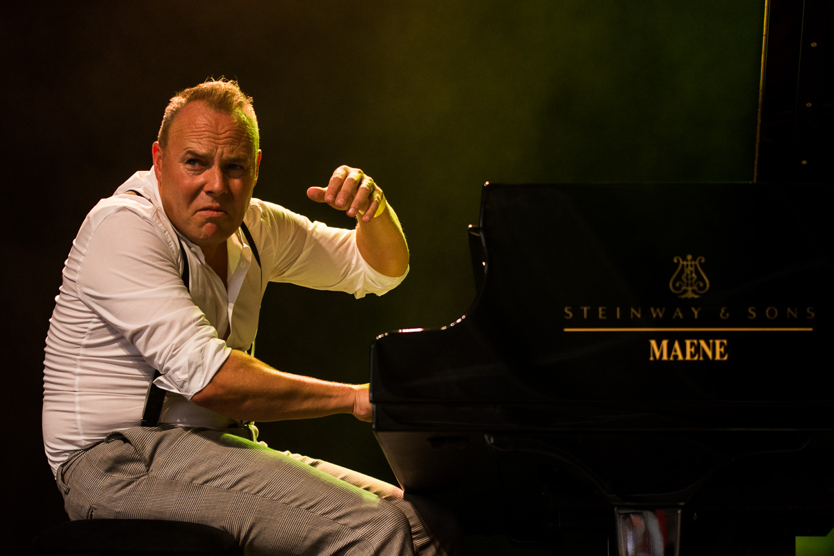 Jef Neve 'Mysterium' @ Jazz Middelheim, picture 1, photographed by Ann Carpentier - FrontView Magazine