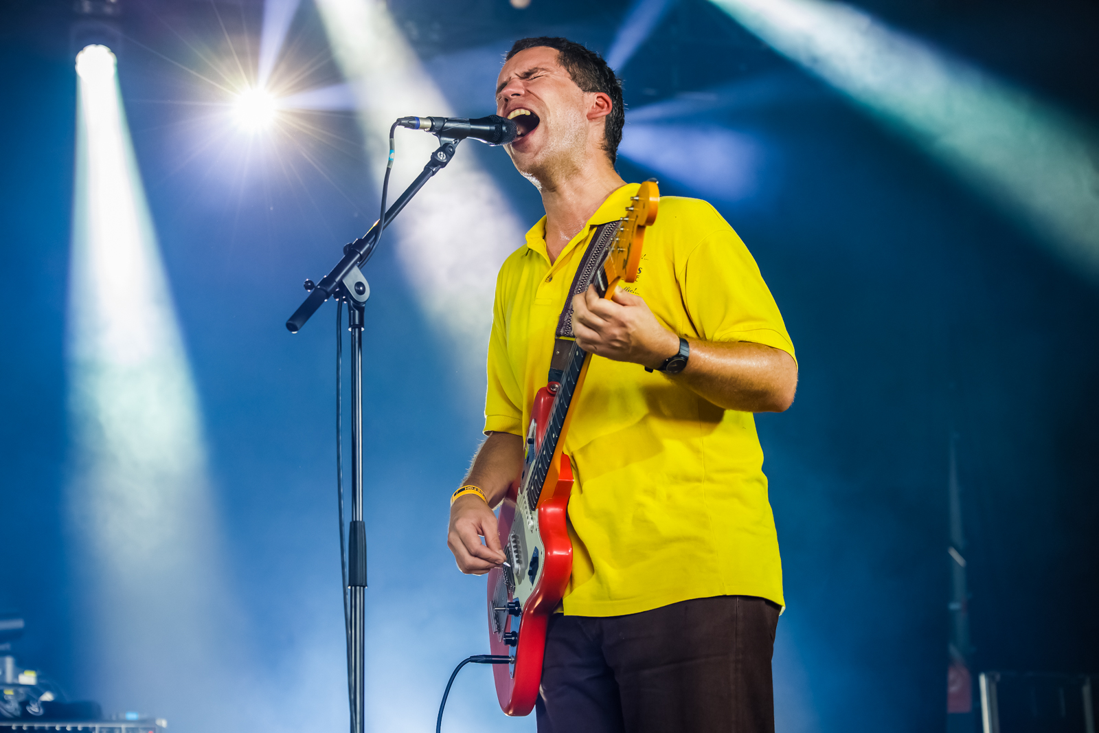Parquet Courts Live at Hear Hear festival, picture 10, photographed by Paul Jongeneelen - FrontView Magazine