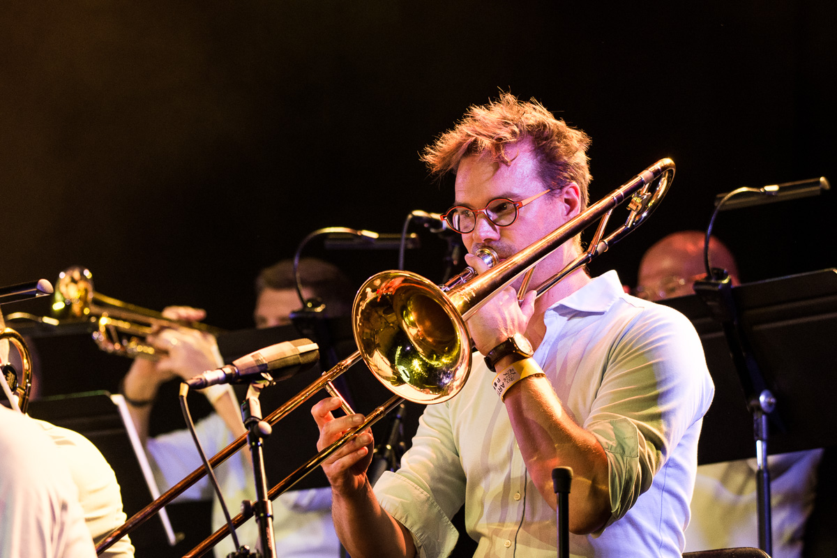 Toots 100 – Brussels Jazz Orchestra @ Jazz Middelheim, picture 5, photographed by Ann Carpentier - FrontView Magazine